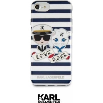 Pouzdro Karl Lagerfeld Choupette Book iPhone 7/8 černé