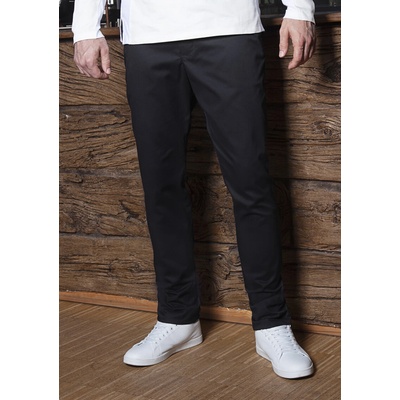 Karlowsky Pánské chino kalhoty Modern-Stretch Bílá