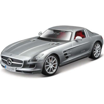 Maisto Mercedes-Benz SLS AMG Stříbrný 1:18