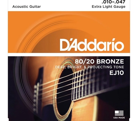 D'addario EJ10