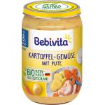 Bebivita БИО картофи, зеленчуци и пуешко 220г