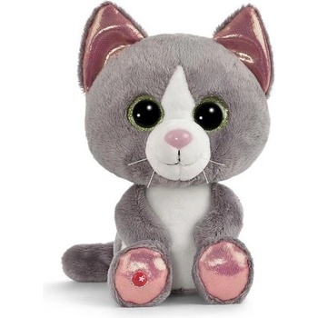 NICI Glubschis плюшена котка сива Felinja 25см, GREEN