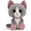 NICI Glubschis плюшена котка сива Felinja 25см, GREEN (48702)
