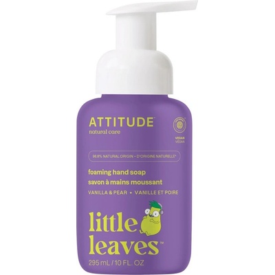 Little Leaves Foaming Hand Soap - Vanilla & Pear, 295 ml, ATTITUDE