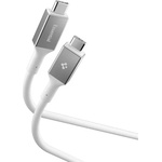 Spigen Essential USB-C към USB-C кабел 100W бял EB10010CC (ACA08774)