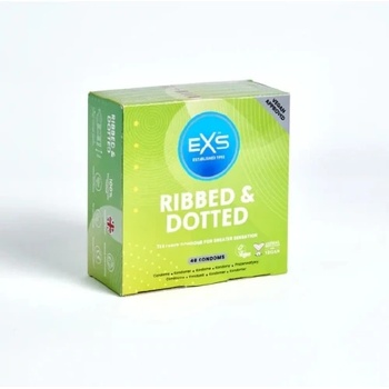 Image 1 of EXS Condoms 48 бр Презервативи EXS Ribbed & Dotted