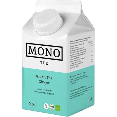 Mono Tee ľadový čaj Zelený čaj a Zázvor bio 0,5 l