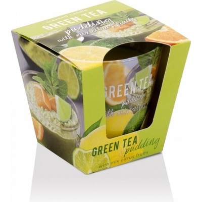 Bartek Candles Green Tea - Pudding 115 g