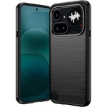Nothing Карбонов TPU Калъф за Nothing Phone (4a) Pro - Четкана текстура, Антиотпечатък, 3 цвята