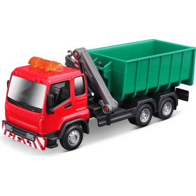 Bburago servisní vozidla Hooklift and Crane Truck 1:43