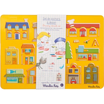 Sada šablon pro kreslení tvarů Dromader 27 ks