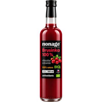 Nonage Brusnica 100% Juice BIO PREMIUM 0,5 l