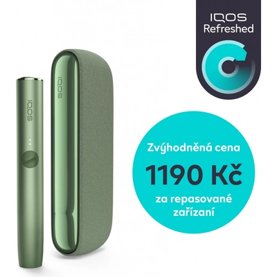 IQOS ILUMA Refreshed Moss Green – Zboží Mobilmania