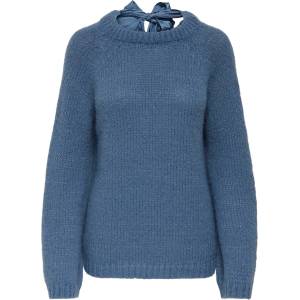 ONLY Пуловер onlshine ls glitter o-neck bow knt