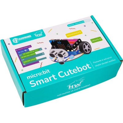 ElecFreaks Smart Cutebot - chytré závodní auto pro výuku programování microbit Varianta kitu: bez desky micro:bit V2.21, Jazyková verze: Česká