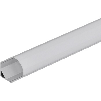 Image 1 of Ultralux Алуминиев профил за LED лента, ъглов, 3 метра - Ultralux (APK304)