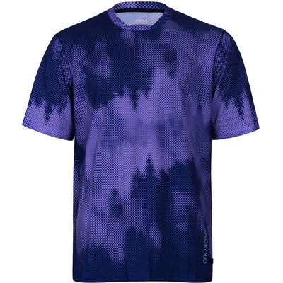 Holokolo s krátkym rukávom NIGHTFALL MTB modrá/čierna