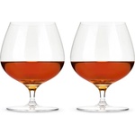 TRUEBRANDS Viski Кристални чаши за бренди и коняк raye, 2 бр. - 502 мл (viski-3469)