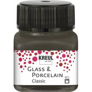 Kreul Classic Боя за стъкло и порцелан Dark Brown 20 ml 1 бр (16226)