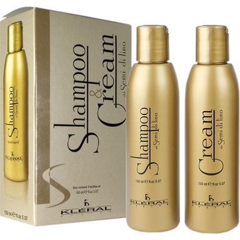 Kléral Gold šampón 150 ml + kondicionér 150 ml pro suché a křehké vlasy darčeková sada