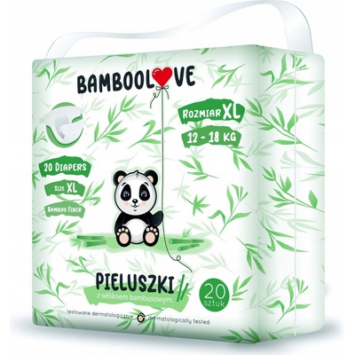 Bamboolove bambus XL 12-18 kg 20 ks
