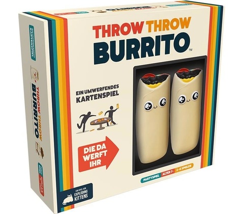 Exploding Kittens Throw Throw Burrito