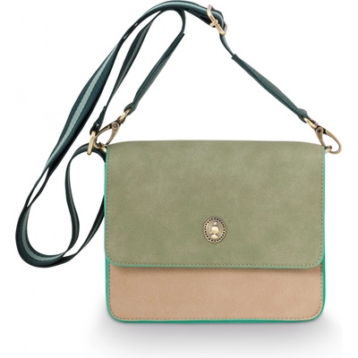 PIP Studio kabelka Cross Body s klopou Fenna malá 19 x 6 x 16cm 51.273.390 zelená