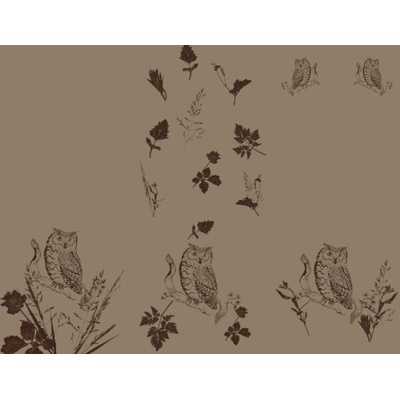 Takoy Panel na fusak z nepromokavého polyesteru 155x120 sova
