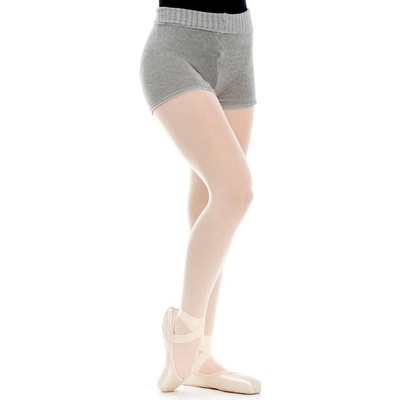 Intermezzo Pletené kraťásky dětské ohrnovací lem 5053 šedá