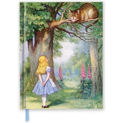 Flame Tree Publishing John Tenniel: Alice and the Cheshire Cat (Blank Sketch Book) | Flame Tree Studio
