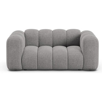 Micadoni Сив шенилов диван 170 cm Lupine - Micadoni (MIC_2S_XS_214_F1_LUPINE6)