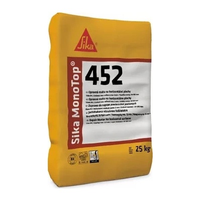 Opravná malta s vlákny na horizontální povrchy Sika MonoTop-452 25kg