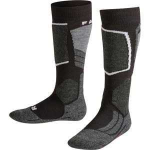 Falke Детски ски чорапи Falke Kid's SK 2 Ski socks - Black - размер 35-38 (EU) (201-0878-0614)