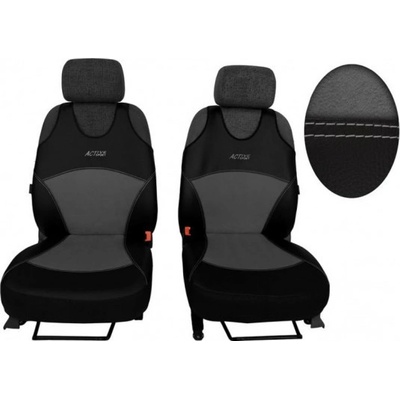 Autopoťah Pok-ter Autotričká Active Alcantara B slabo šedé Koža-alcantara