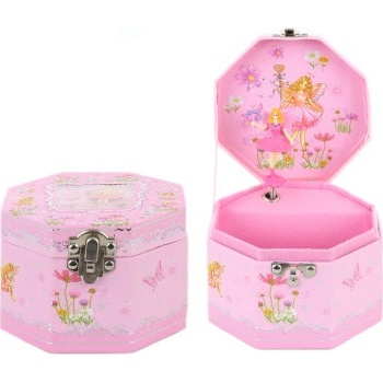 Hrací skříňka šperkovnice baletka