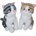 SUN-DAY Mascot Cat 35cm 162908 Sunday 2col, mix price for 1 pc