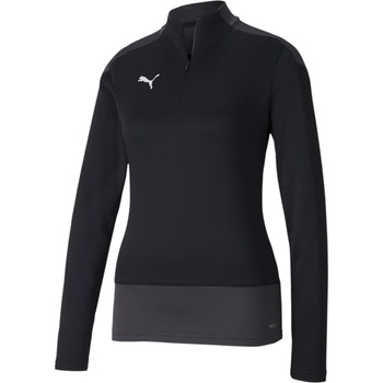 PUMA Тениска с дълъг ръкав Puma teamGOAL 23 1/4 Zip Top W 656937-003 Размер XS