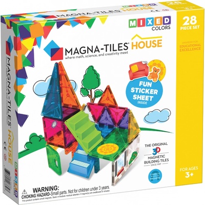 Magna-Tiles Magnetická stavebnica House 28 ks