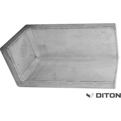 DITON Opěrná stěna L vnější rohová 60 - 60/60/60cm
