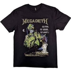 Megadeth SFSGSW Explosion Vintage Black L Риза (MEGATS20MB03)