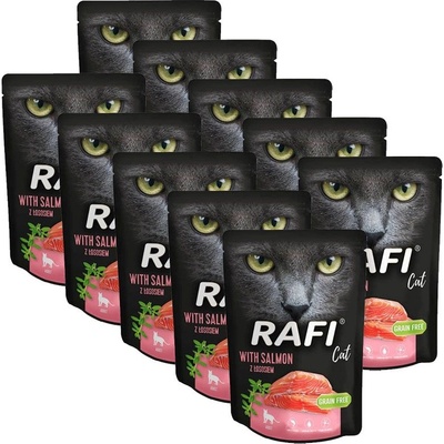 RAFI Cat Възрастен Патé с Лосос 10 x 300 г