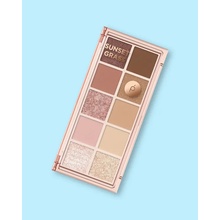 Peach C Seasonal Blending Eyeshadow Palette 01 Sunset Grass Paleta očních stínů 7,5 g