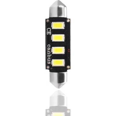 m-tech LED C5W 42мм 4xSMD5730 12V CANBUS крушка (L335W)