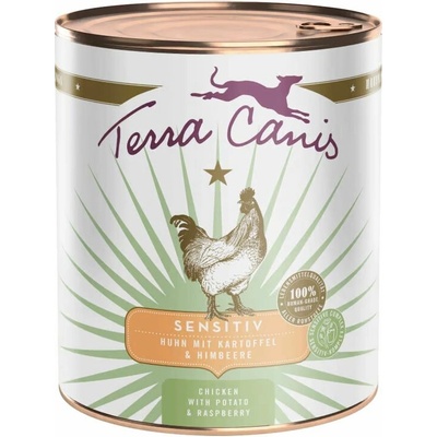 Terra Canis Sensitive Chicken with potato & raspberry 800 g