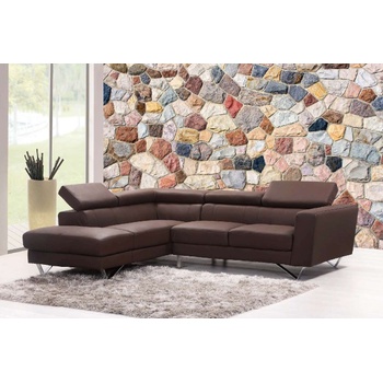 DIMEX ART s. r. o Самозалепваща се флизелинова фототапета цветна каменна стена 375 x 250 см