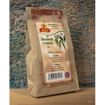 Agrokarpaty CESNAK MEDVEDÍ list bylinný čaj 30 g