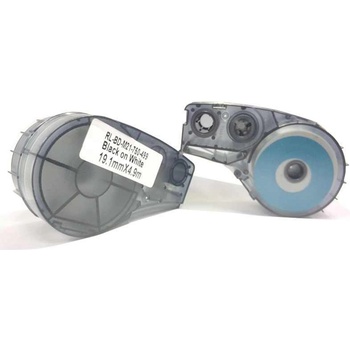 Pro Brady Brady M21-750-499 / 110895, найлон Cloth, 19.05 mm x 4.88 m, черен печат / бял фон, съвместима лента (RL-BD-M21-750-499-BK/WT)