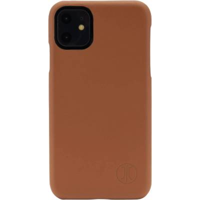 JT BERLIN BackCase Kreuzberg - кожен кейс (естествена кожа) за iPhone 11 (кафяв)