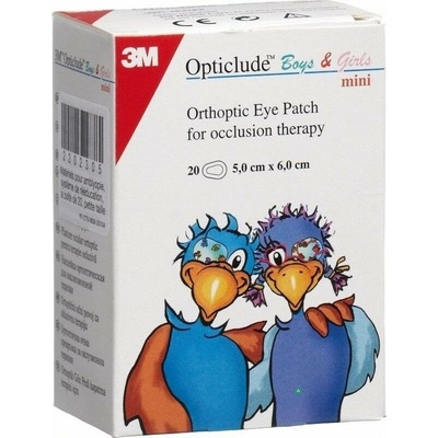 3M Opticlude Oční okluzor Junior 50 x 60,5 mm 100 ks