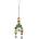 Ferplast Parrot Toy - Забавна и цветна дървена играчка за папагали, 9 / 3 / 32 см